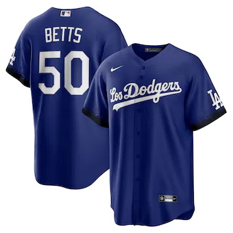 mens nike mookie betts royal los angeles dodgers city conne